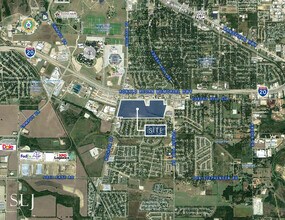 Forest Hill Cir, Forest Hill, TX - AERIAL map view - Image1