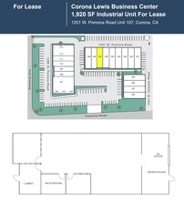 1251 Pomona Rd, Corona, CA for lease Floor Plan- Image 1 of 1
