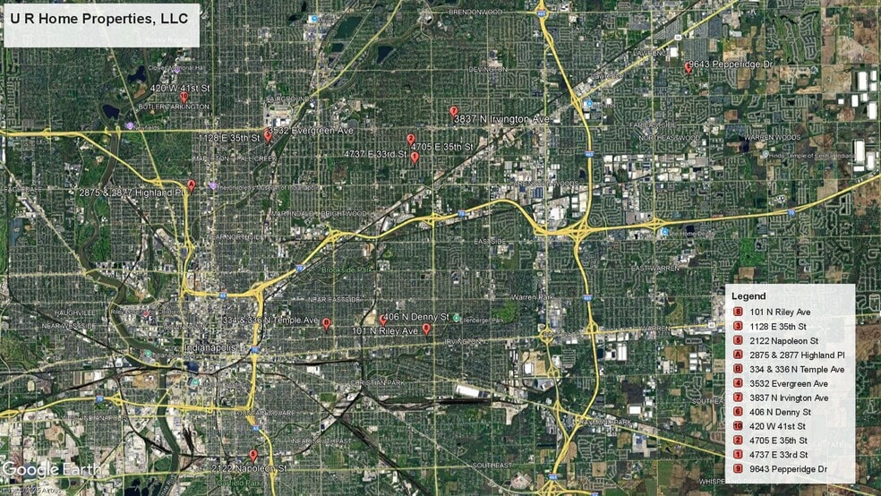 Indianapolis Rental Portfolio - 14 Units portfolio of 12 properties for sale on LoopNet.com - Building Photo - Image 2 of 14