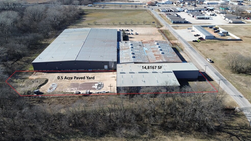 306 W Juneau St, Purcell, OK for lease - Aerial - Image 3 of 4