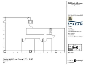 645 N Michigan Ave, Chicago, IL for lease Floor Plan- Image 1 of 1