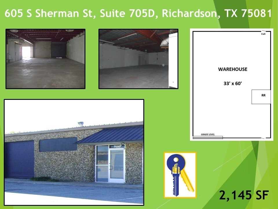 605 S Sherman St, Richardson, TX for lease Building Photo- Image 1 of 4