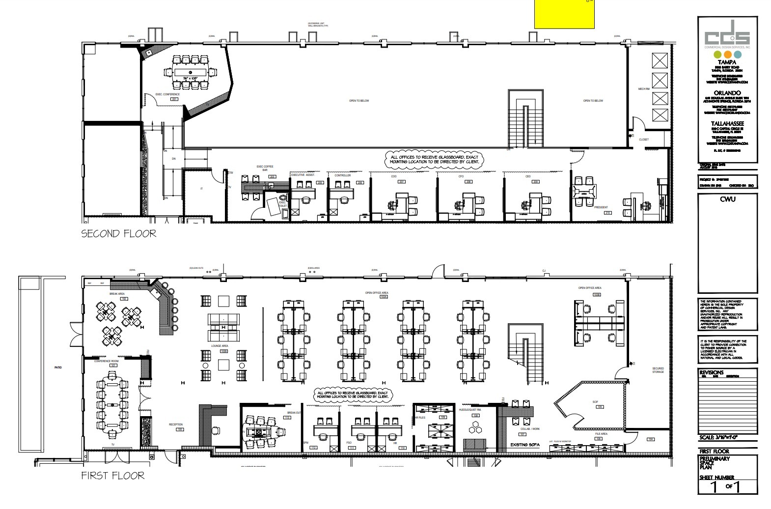 5402 W Laurel St, Tampa, FL for lease Floor Plan- Image 1 of 1