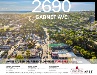 More details for 2690 Garnet Ave, San Diego, CA - Specialty for Sale