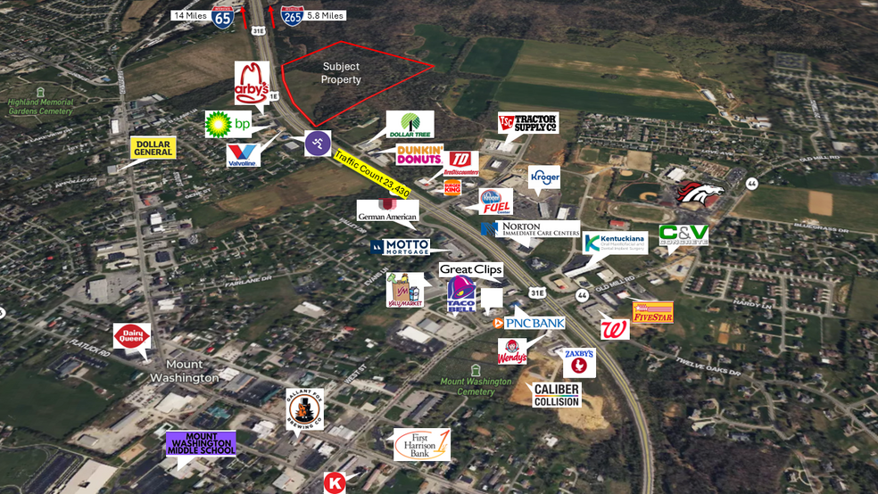 N Bardstown Rd, Mount Washington, KY for lease - Building Photo - Image 2 of 2