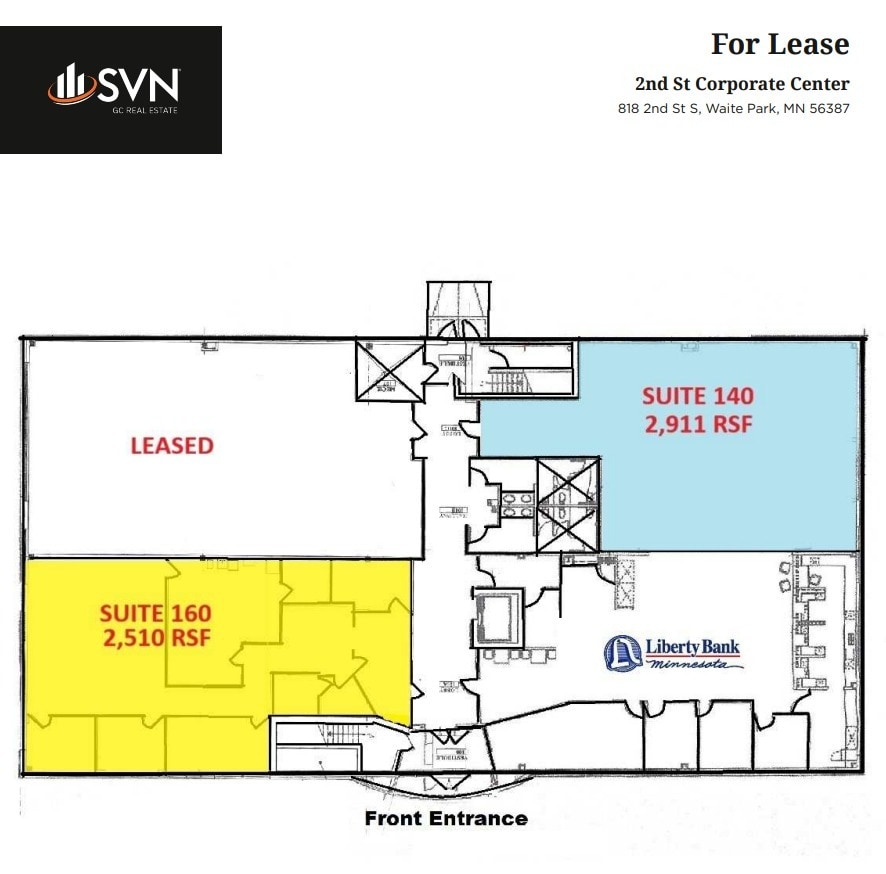 818 2nd St S, Waite Park, MN for lease Floor Plan- Image 1 of 1