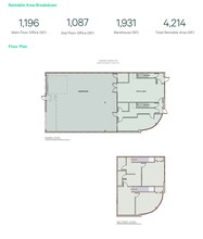 1339 40th Ave NE, Calgary, AB for lease Floor Plan- Image 2 of 6