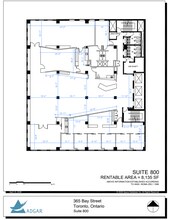 365 Bay St, Toronto, ON for lease Floor Plan- Image 1 of 1