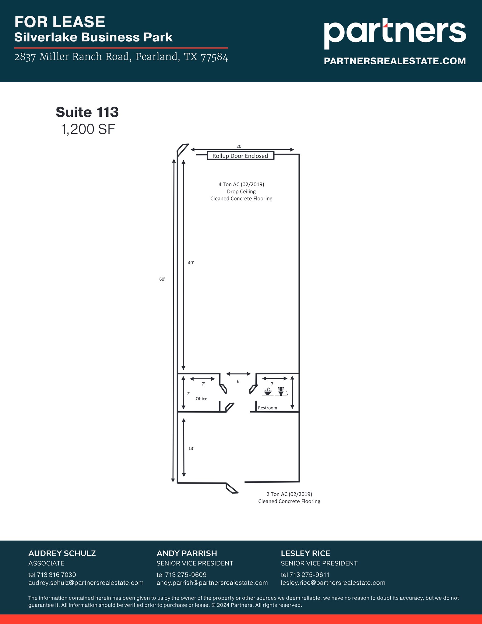 2825 Miller Ranch Rd, Pearland, TX for lease Site Plan- Image 1 of 1