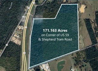 More details for US Highway 59, Shepherd, TX - Land for Sale