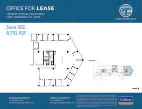 100 W Cypress Creek Rd, Fort Lauderdale, FL for lease Floor Plan- Image 1 of 1