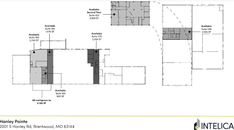 2001 S Hanley Rd, Brentwood, MO for lease Floor Plan- Image 1 of 1