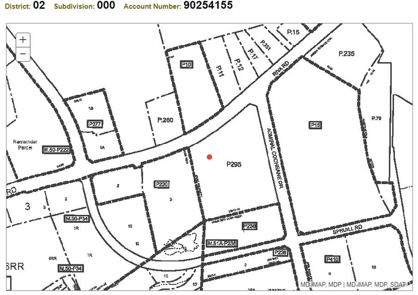 2555 Riva Rd, Annapolis, MD for sale - Plat Map - Image 3 of 3