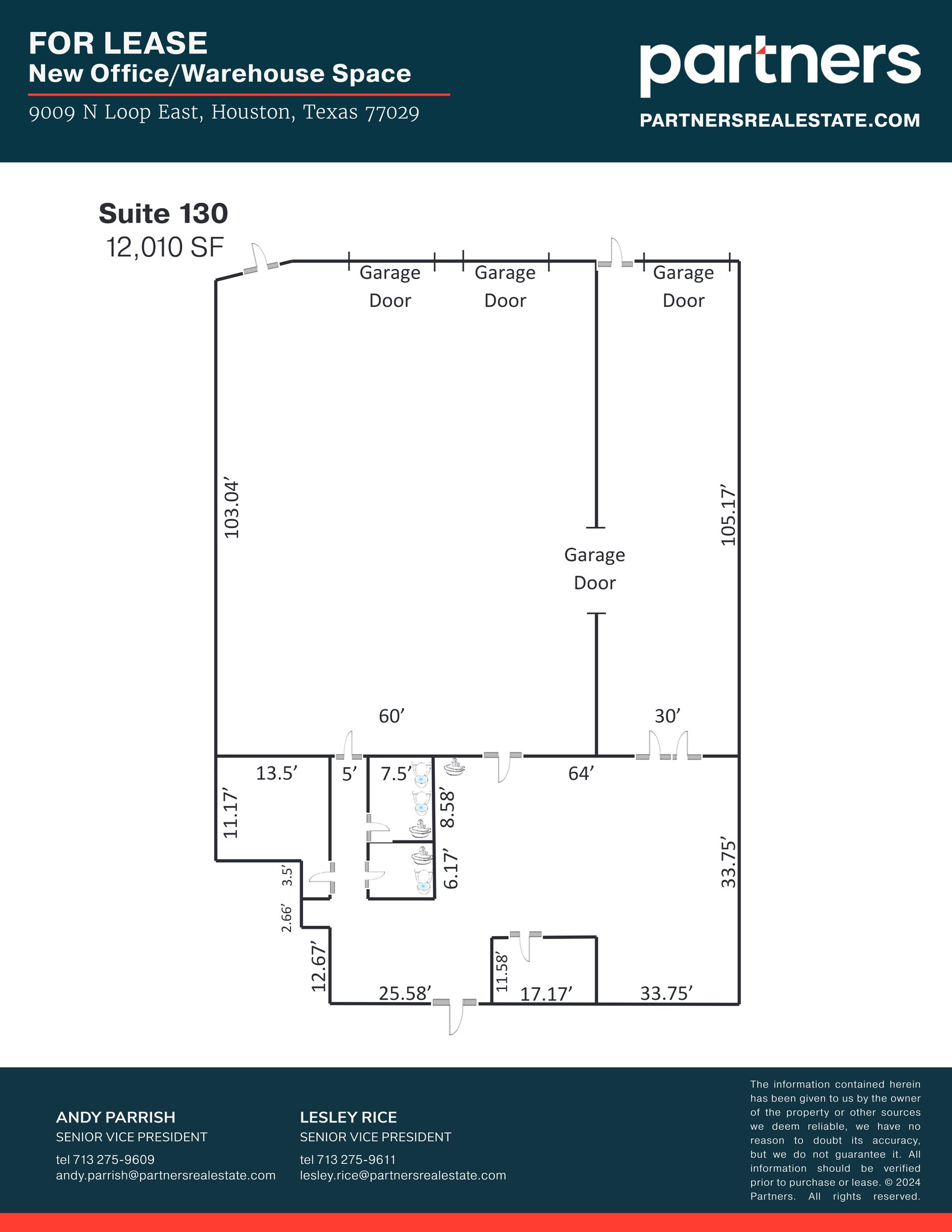 9009 North Loop E, Houston, TX for lease Site Plan- Image 1 of 1