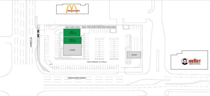6540 O St, Lincoln, NE for lease Floor Plan- Image 1 of 1