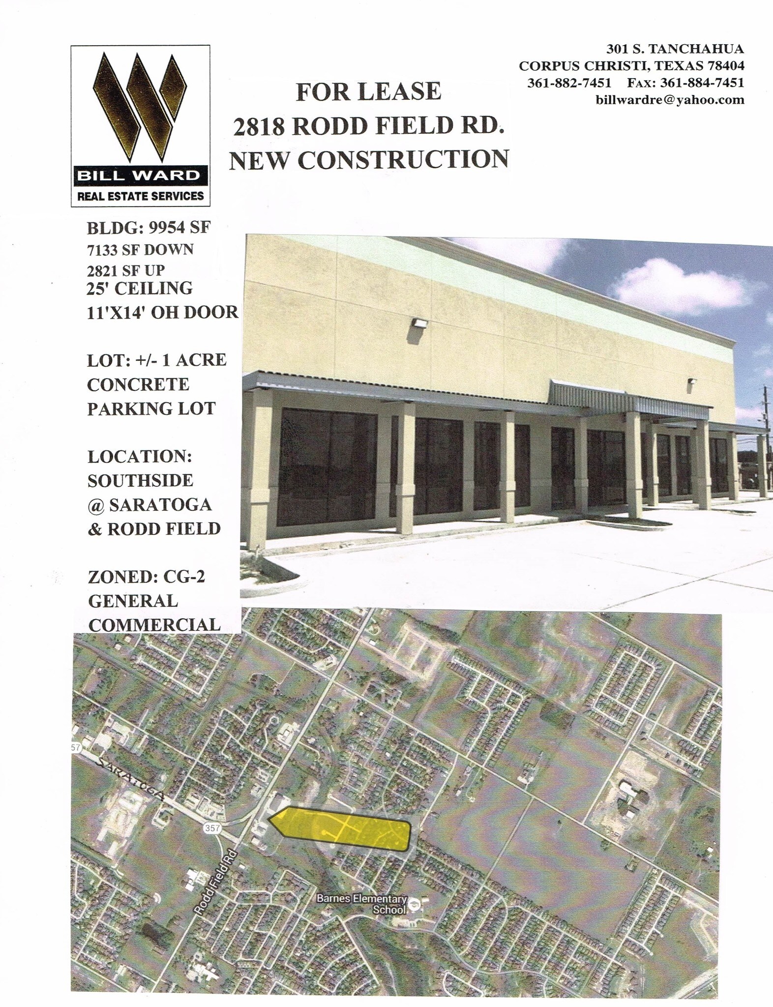 2818 Rodd Field Rd, Corpus Christi, TX for sale Building Photo- Image 1 of 1