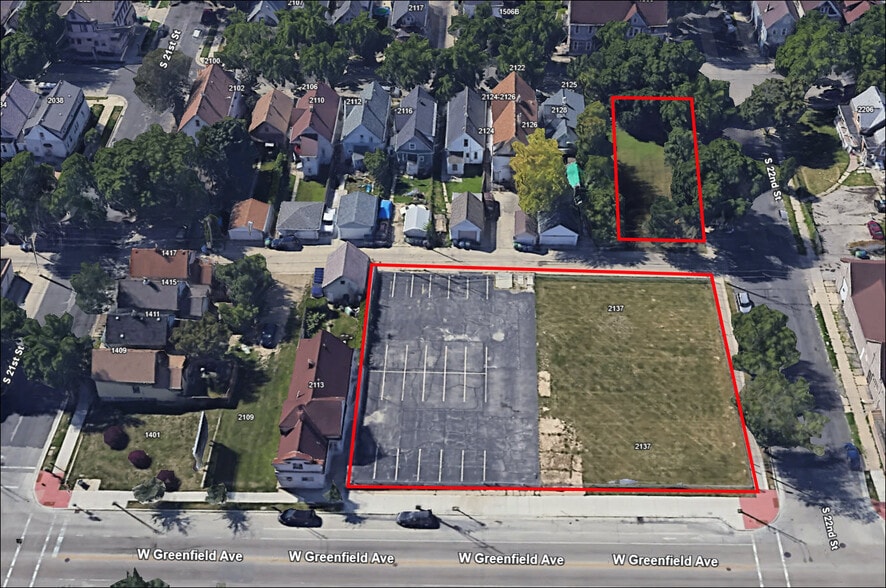 2137 W Greenfield Ave, Milwaukee, WI for sale - Aerial - Image 1 of 3