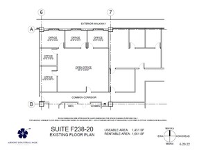 3375 Koapaka St, Honolulu, HI for lease Floor Plan- Image 1 of 2