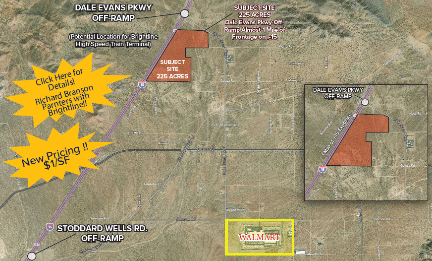 284 Acres Dale Evans Pky, Apple Valley, CA for sale Building Photo- Image 1 of 1