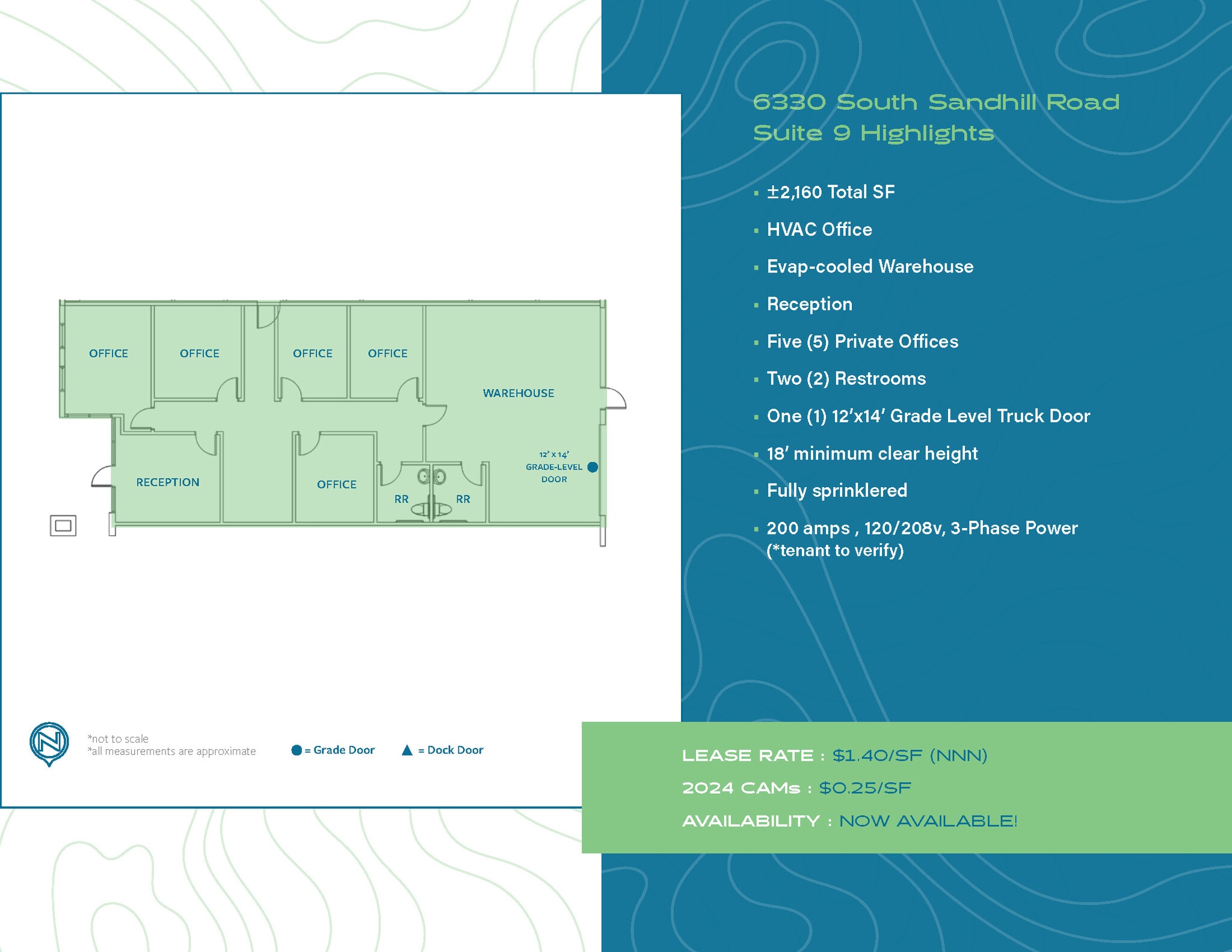 6320 S Sandhill Rd, Las Vegas, NV for lease Floor Plan- Image 1 of 1