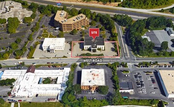 22 West Rd, Towson, MD - aerial  map view