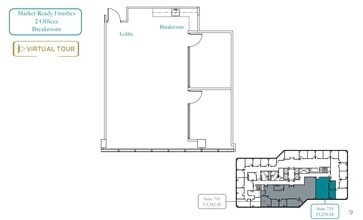 1 Almaden Blvd, San Jose, CA for lease Floor Plan- Image 2 of 2