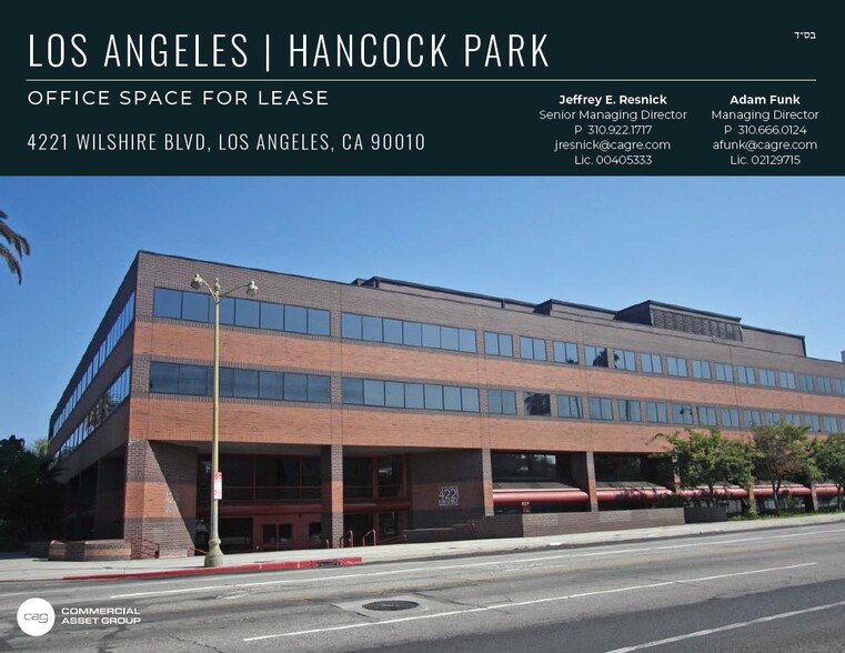 4221 Wilshire Blvd, Los Angeles, CA for lease - Building Photo - Image 1 of 12