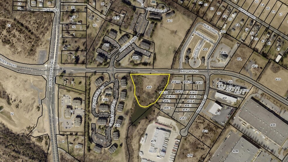 Airport Rd, Winchester, VA for sale - Aerial - Image 1 of 3