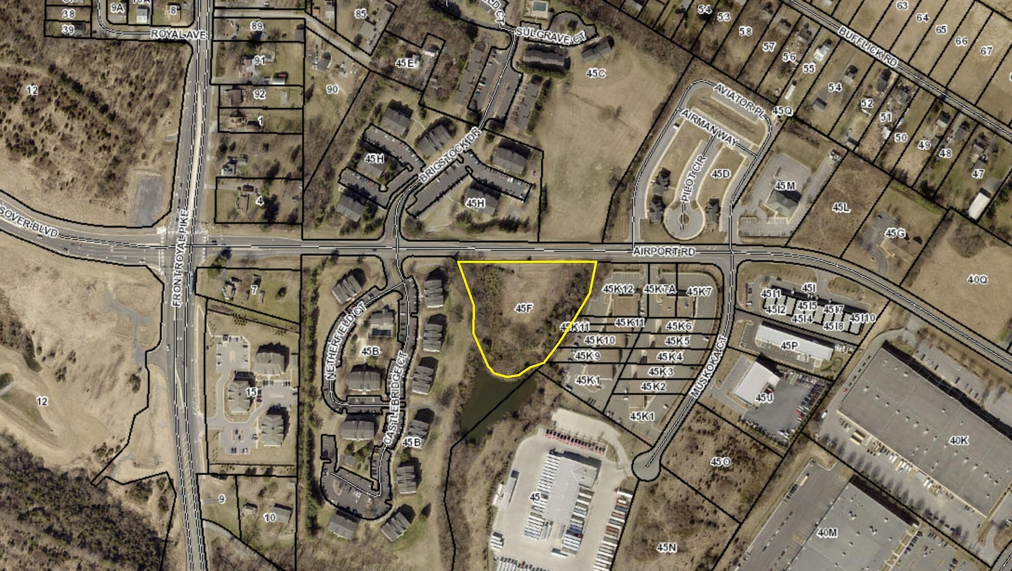 Airport Rd, Winchester, VA for sale Aerial- Image 1 of 4