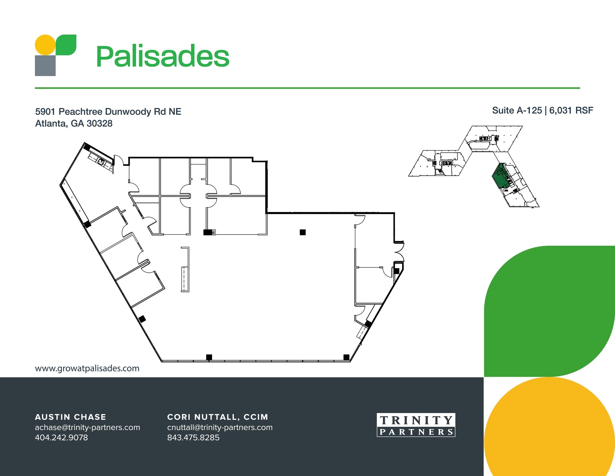 5901 Peachtree Dunwoody Rd NE, Atlanta, GA for lease Site Plan- Image 1 of 1