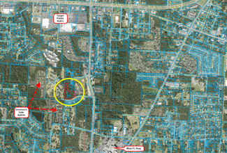 1630 Governors Dr, Pensacola, FL - aerial  map view