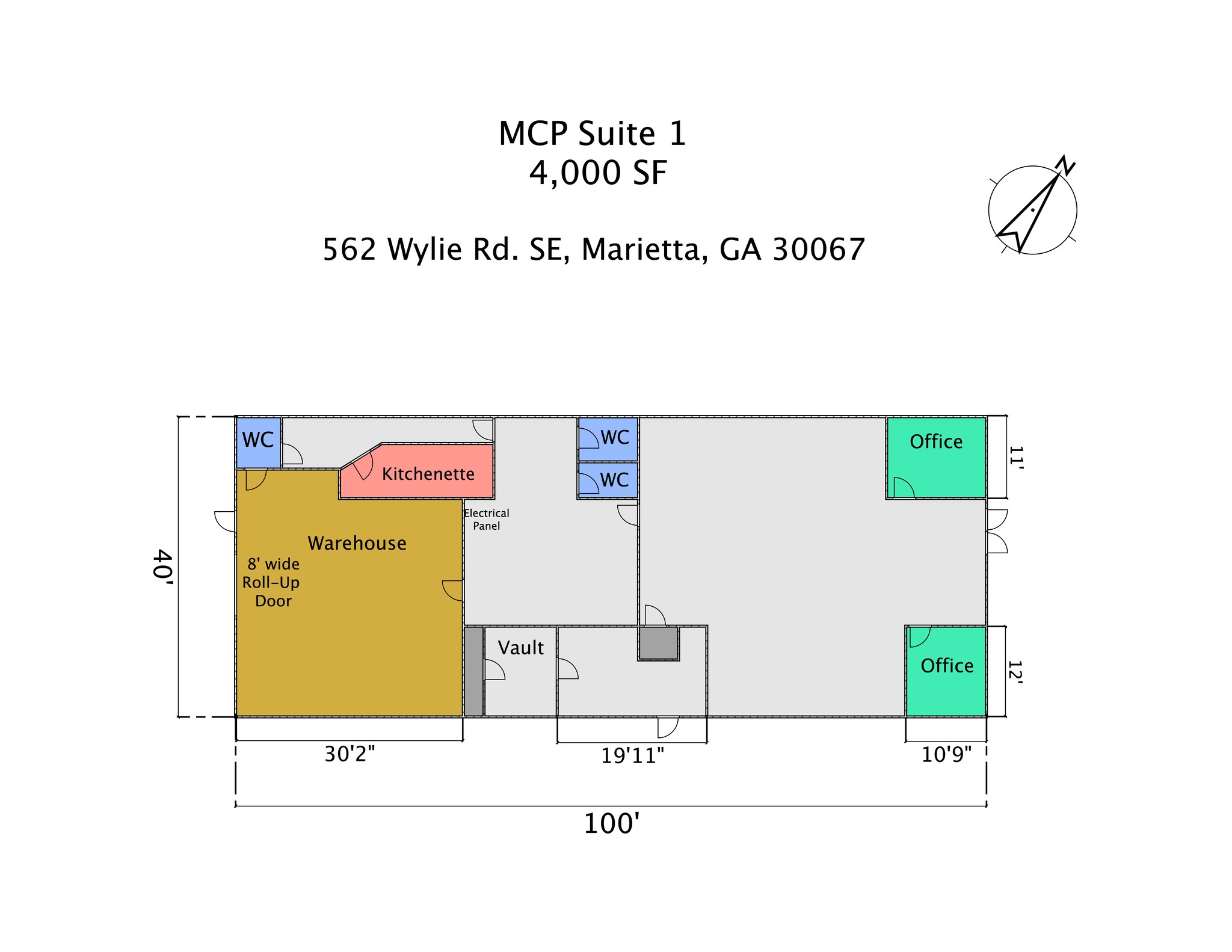 562 Wylie Rd SE, Marietta, GA for lease Site Plan- Image 1 of 3