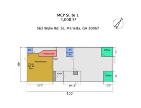 562 Wylie Rd SE, Marietta, GA for lease Site Plan- Image 1 of 3