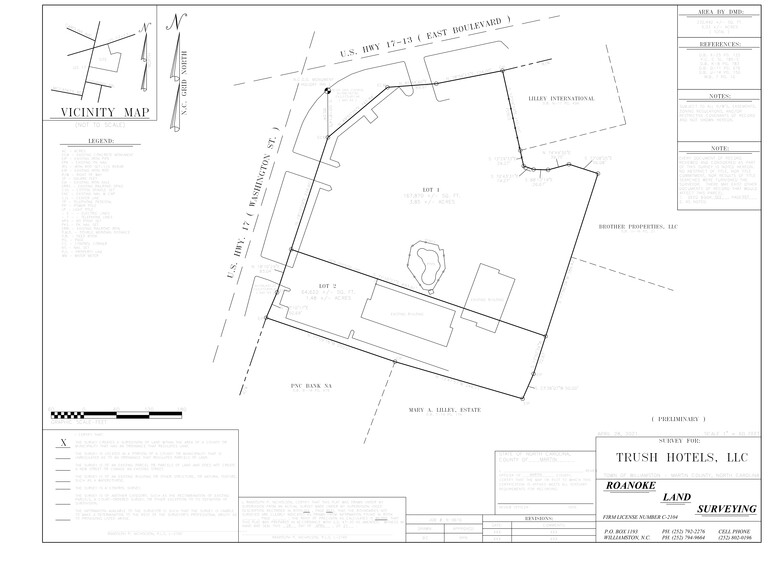 101 East Blvd, Williamston, NC for lease - Site Plan - Image 2 of 3