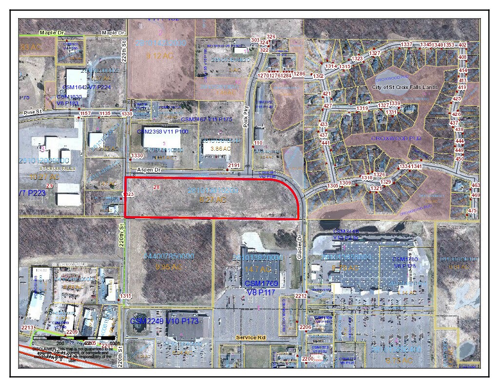 Aspen St, Saint Croix Falls, WI for sale Primary Photo- Image 1 of 1