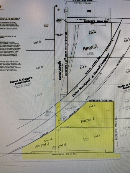 3951 S Canal St, Chicago, IL for sale - Plat Map - Image 2 of 2