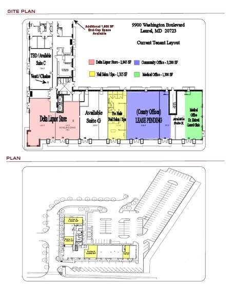 9900 Washington Blvd, Laurel, MD for sale - Site Plan - Image 1 of 1