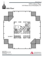 1650 Market St, Philadelphia, PA for lease Floor Plan- Image 1 of 1