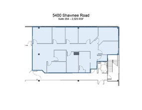 5400 Shawnee Rd, Alexandria, VA for lease Floor Plan- Image 1 of 1