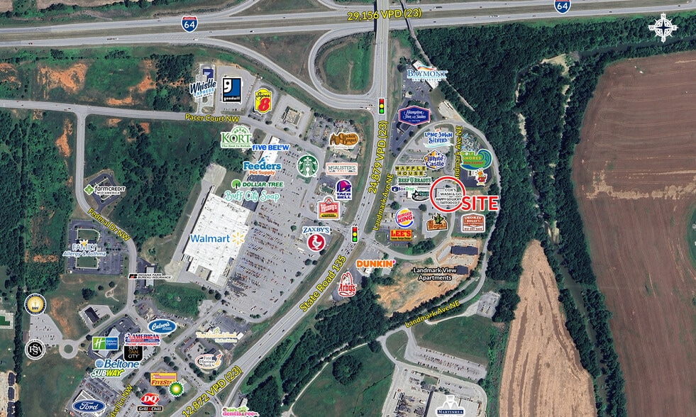 2421 Landmark Way, Corydon, IN for lease - Aerial - Image 3 of 4