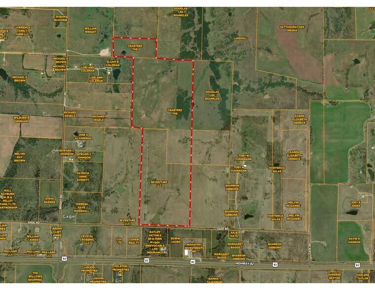 0000 Gage, Sherman, TX 75092 Land for Sale