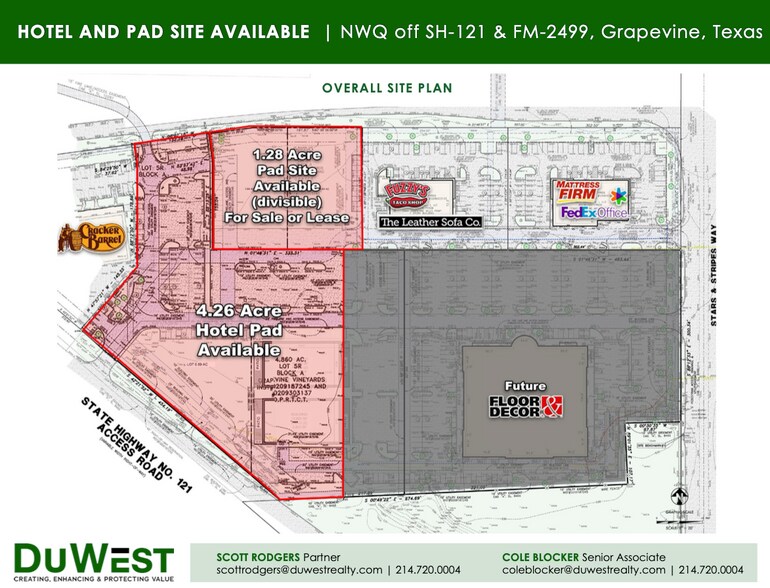 NWQ off SH-121 & FM-2499, Grapevine, TX for lease - Building Photo - Image 2 of 4
