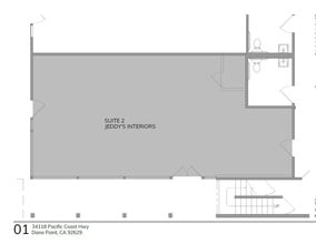 34118 Pacific Coast Hwy, Dana Point, CA for lease Floor Plan- Image 1 of 1