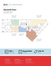 7910 Woodmont Ave, Bethesda, MD for lease Floor Plan- Image 1 of 1