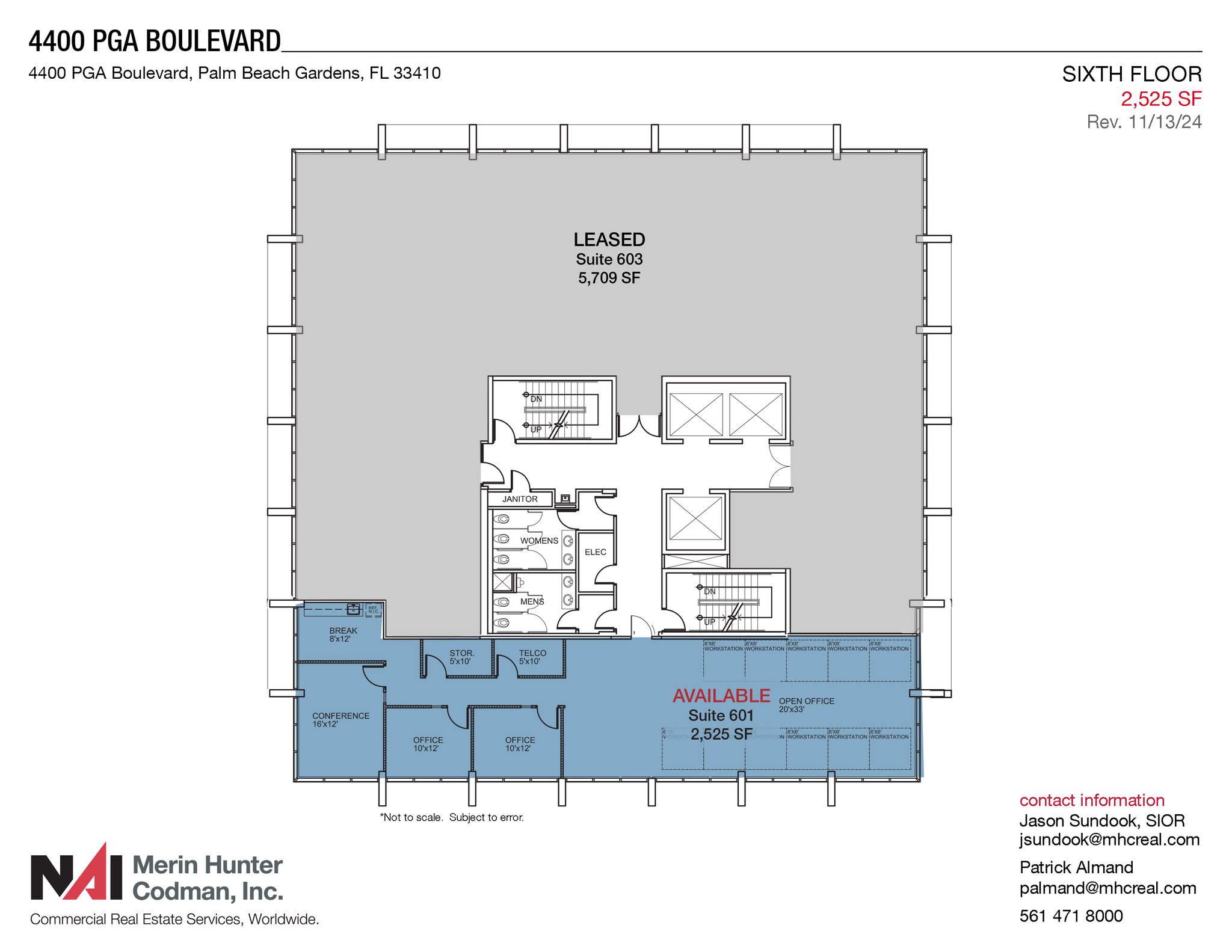 4400 Pga Blvd, Palm Beach Gardens, FL for lease Floor Plan- Image 1 of 9