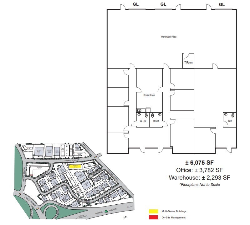 1591 S Sinclair St, Anaheim, CA for lease Floor Plan- Image 1 of 1