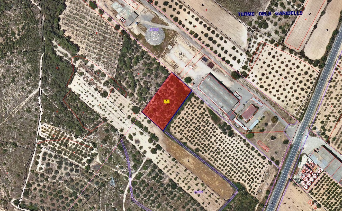 Land in Els Garidells, Tarragona for sale Floor Plan- Image 1 of 4