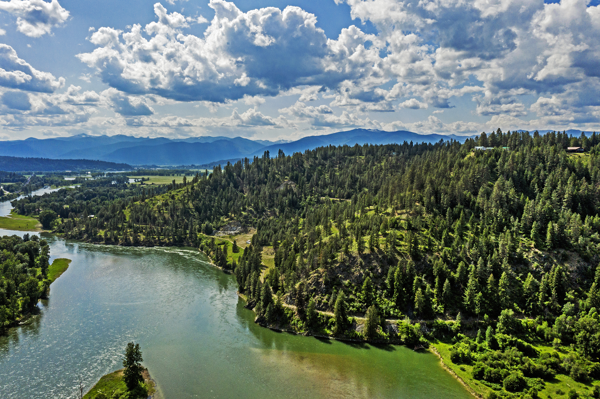 NNA District 2 rd, Bonners Ferry, ID for sale Aerial- Image 1 of 1