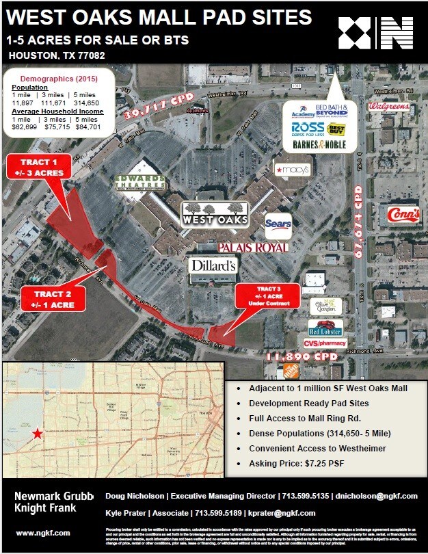 West Oaks Mall Map 1000 W Oaks Mall, Houston, Tx 77082 | Loopnet