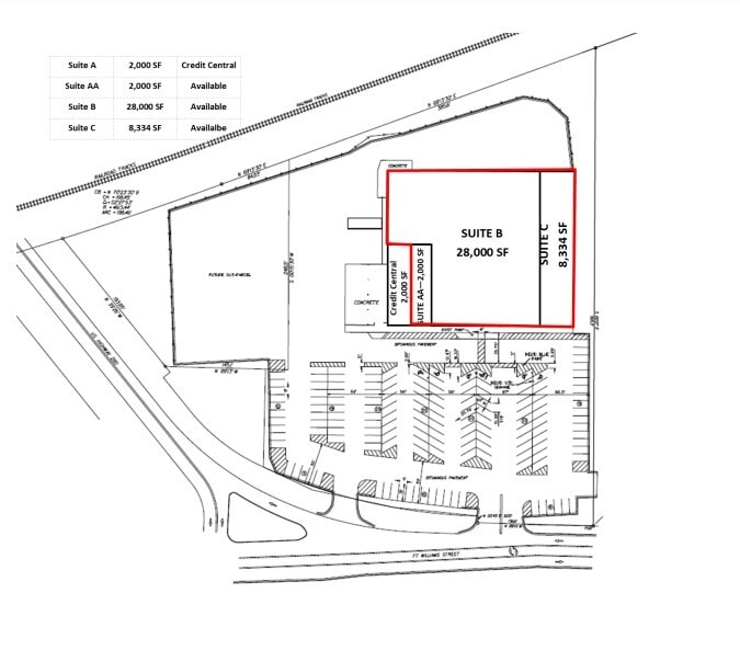 600 W Fort Williams St, Sylacauga, AL for lease Site Plan- Image 1 of 3